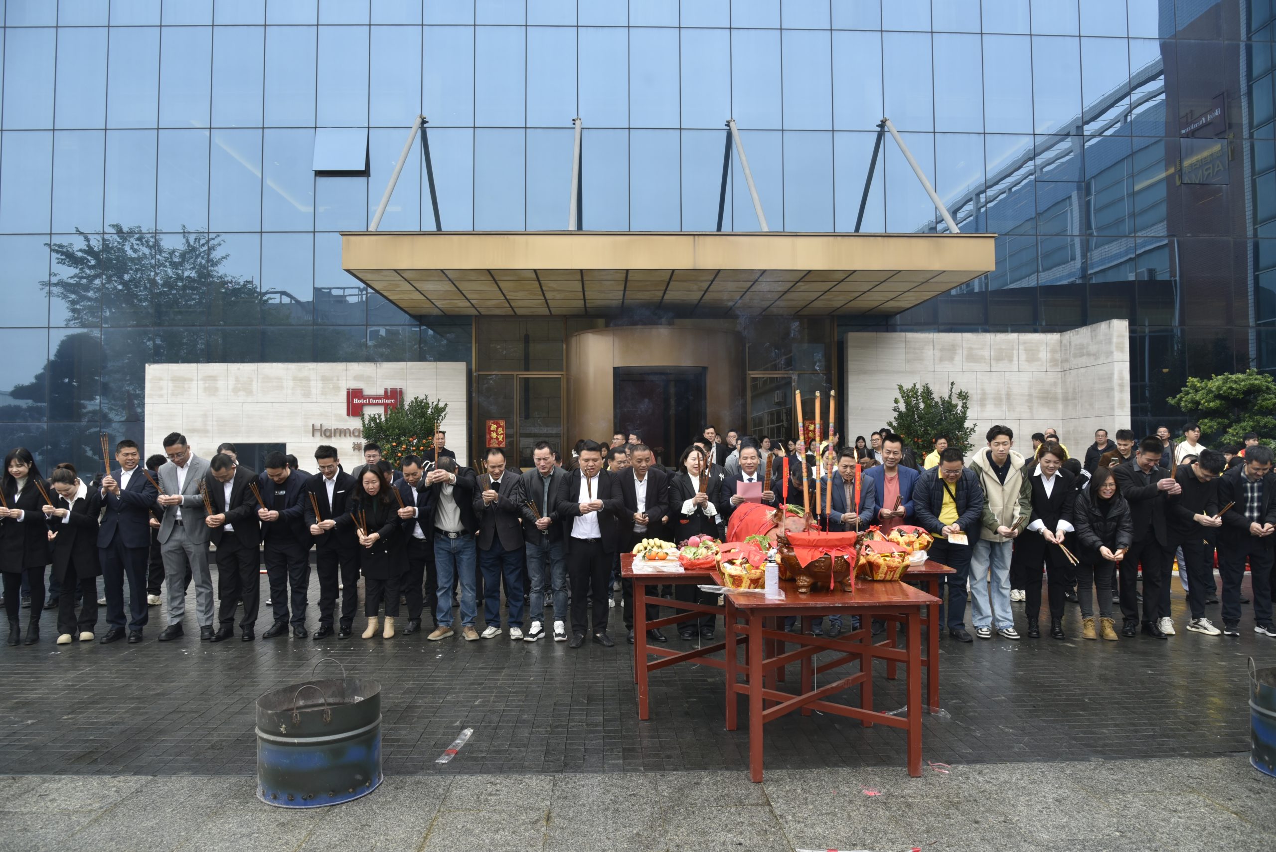 Harman Furniture’s Grand Opening Ceremony: Welcoming a New Year of Growth
